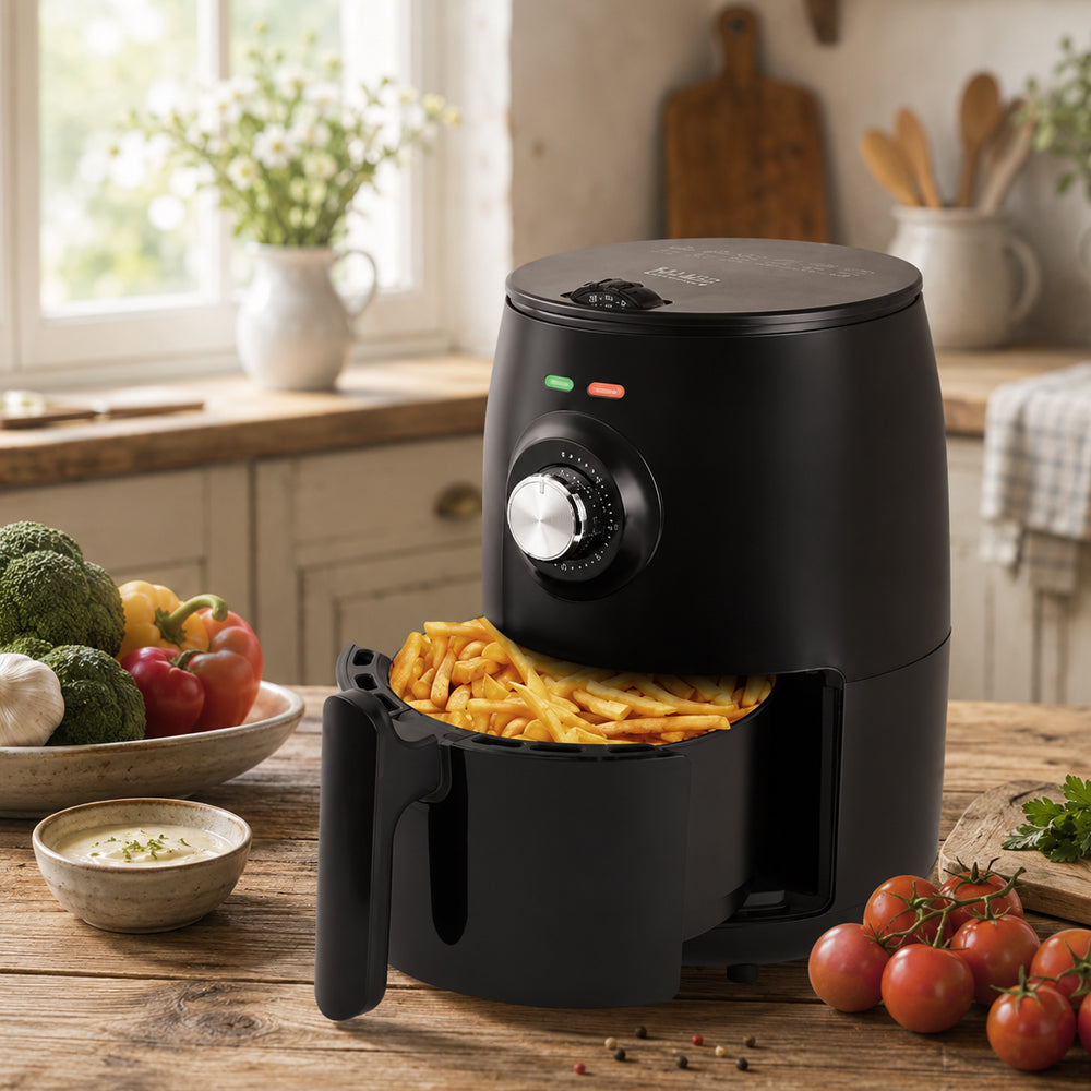 Airfryer 1,8 l. – kompakt og fedtfattig madlavning