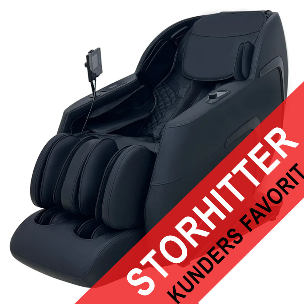 Luksus Massagestol – med avanceret SL-skinne teknologi, varme og Zero Gravity - model 988