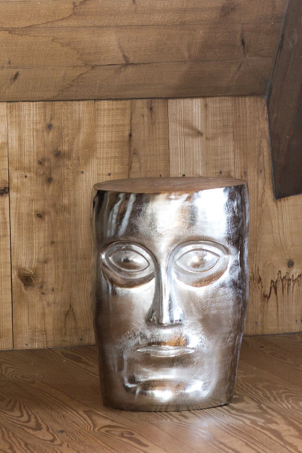 Flot aluminiums figur/skammel (head)