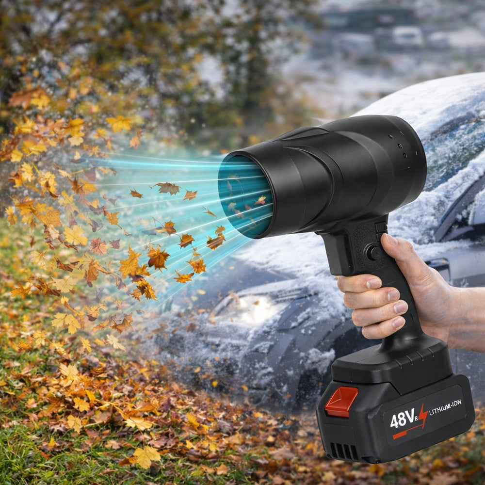 Batteridrevet Luftblæser 21V - Kompakt, Ledningsfri & Effektiv