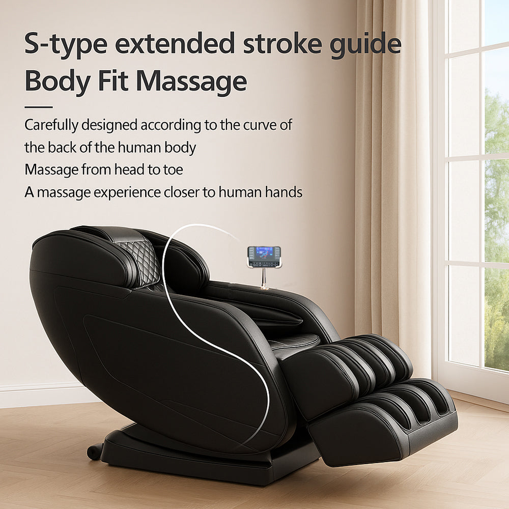 Massagestol 8D - Zero Gravity og Varmeterapi - Model S9