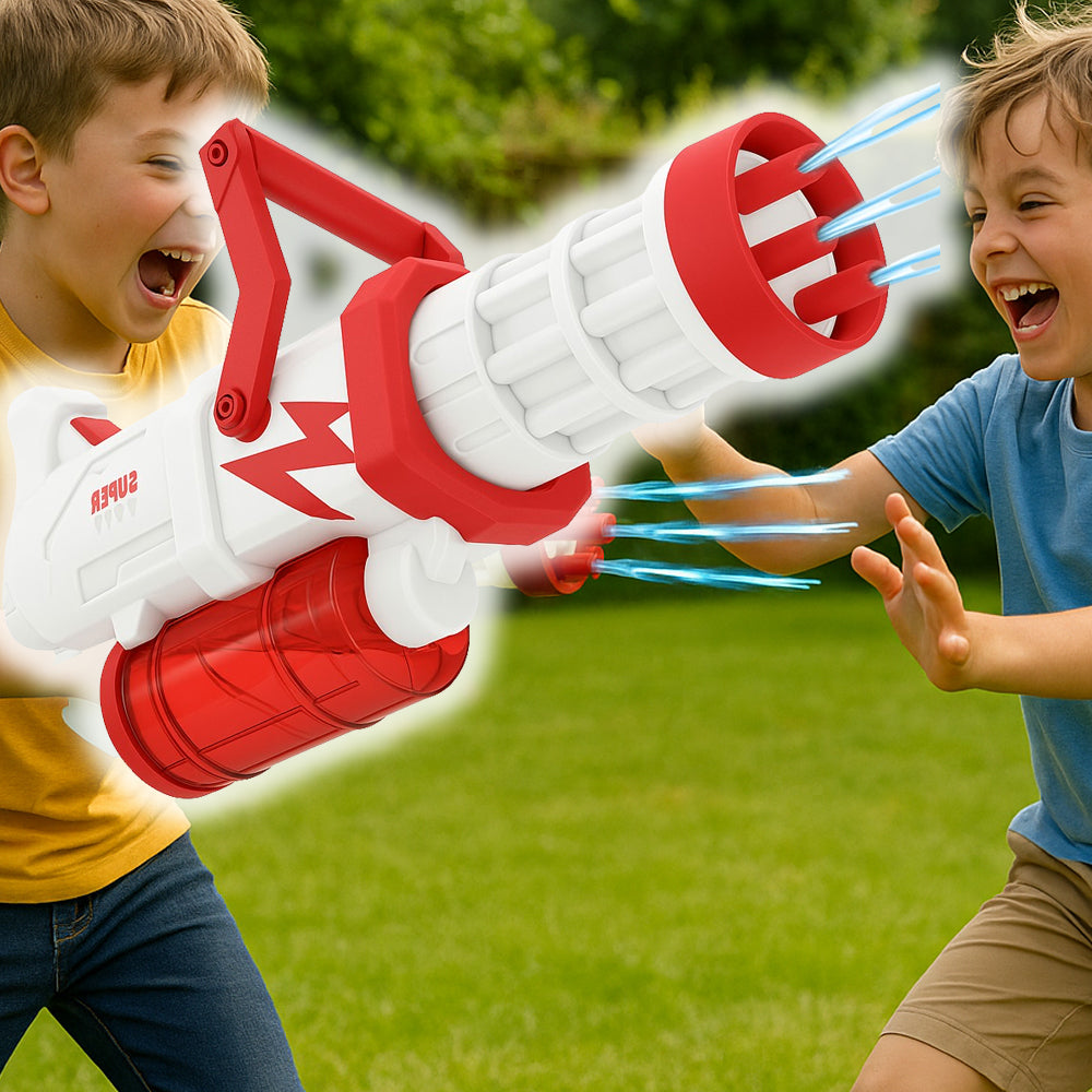 Elektrisk Vandpistol – GATLING S308C-A – med Stor Kapacitet