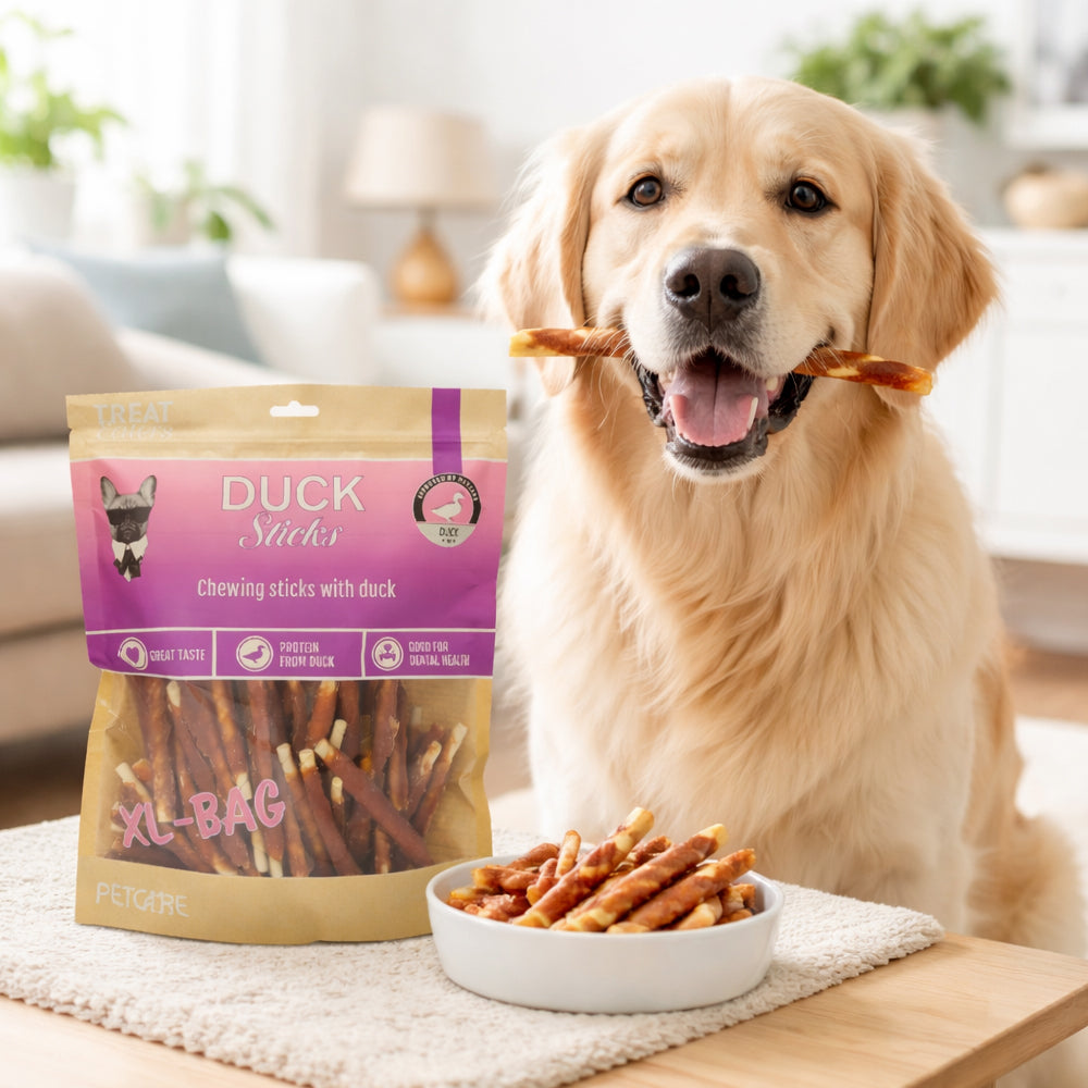 Treateaters Duck Sticks 1000g (skånsomme tyggestænger til hunde)