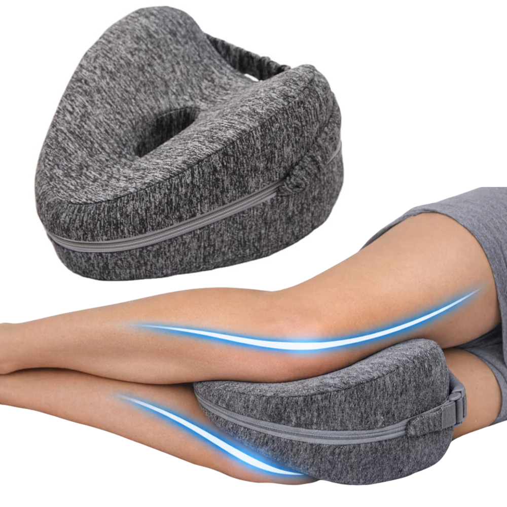 Ergonomisk knæpude i memory skum – lindrer smerter & forbedrer din søvn