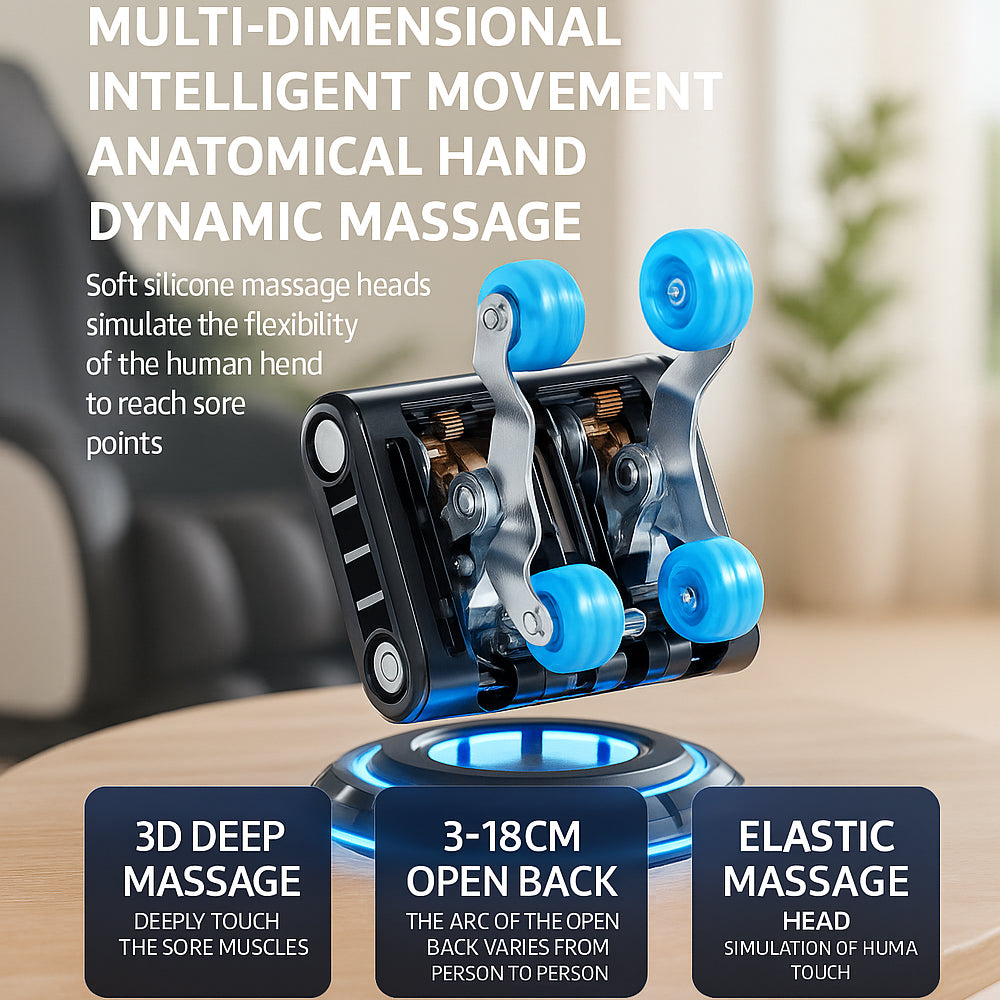 Massagestol 3D med SL-teknologi, lufttryksmassage, Zero Gravity & Intelligent Styring – Model 988R8