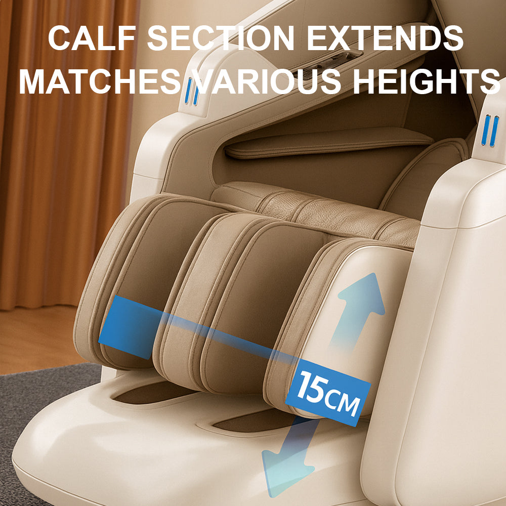 Massagestol 3D med SL-teknologi, lufttryksmassage, Zero Gravity & Intelligent Styring – Model 988R8