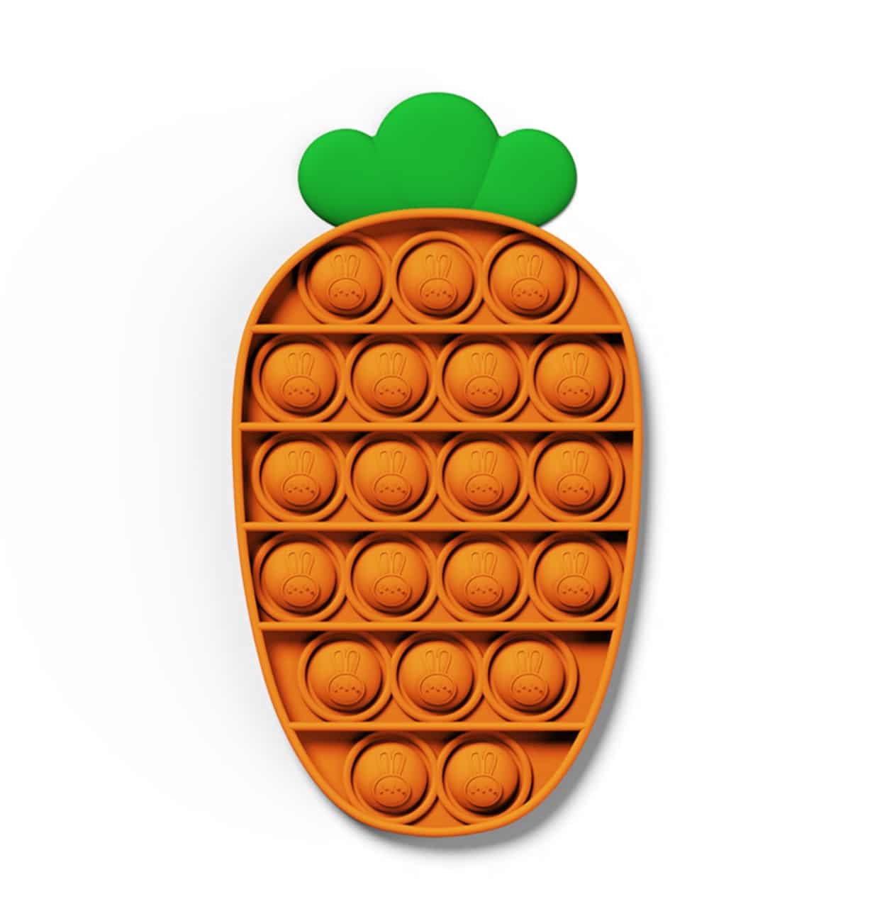 Fidget Toys - Pop It - Gulerødder