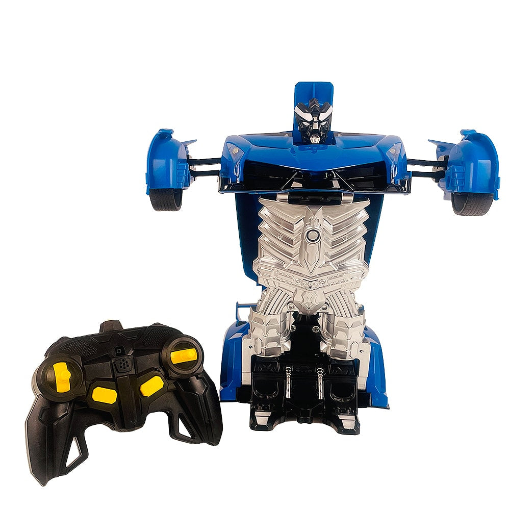 Fjernstyret Transformer Bil med Lyd- og Lyseffekter