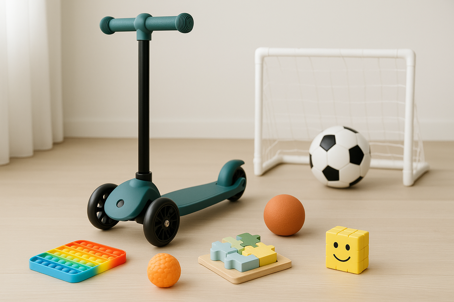 Legetøj hos Satana.dk – fra fidget-toys, spil og læringslegetøj til udendørs action, droner og fjernstyrede biler. Sjov, bevægelse og læring for hele familien.