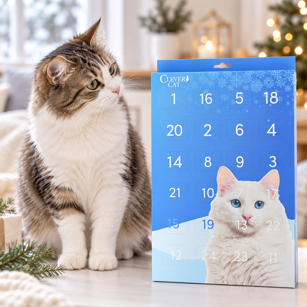 Julekalender med Godbidder til Katte – 24 Låger med små overraskelser