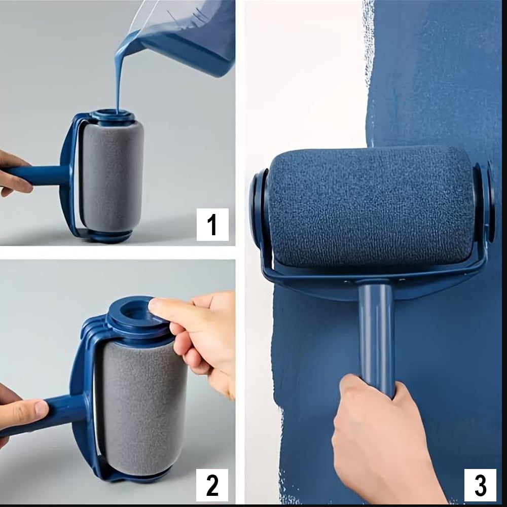 Genopfyldelige, anti-dryppende malerruller