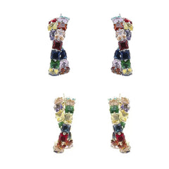 Ørestikker med mange farver, guld eller sølv