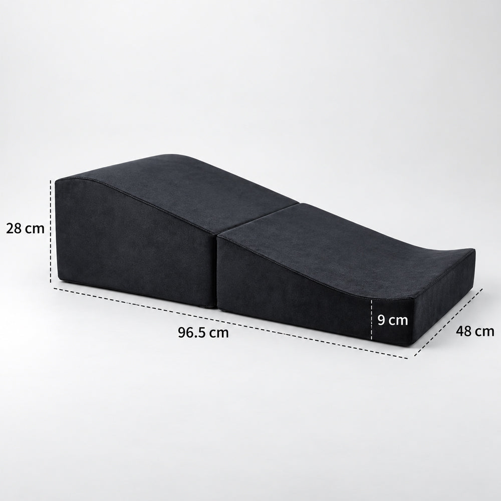 Ergonomisk Støttepude, foldbar - Fleksibel Komfort og Flere Positioner