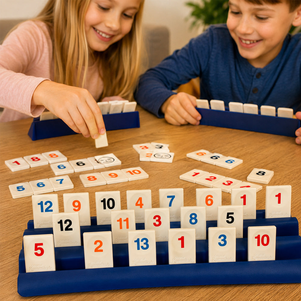 Rummikub – klassisk familiespil med tal, taktik og strategi 2-4 spillere