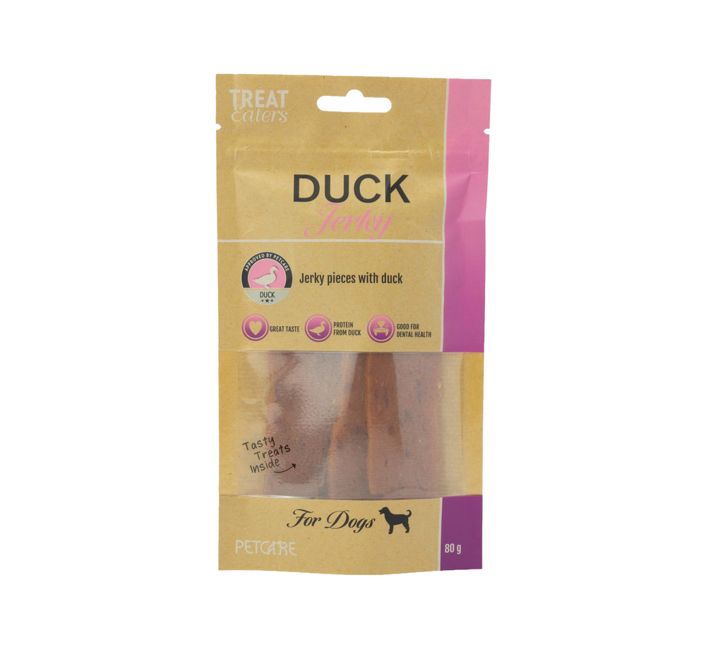 Treat Eaters - Bløde Andestrips til hunde 80 g