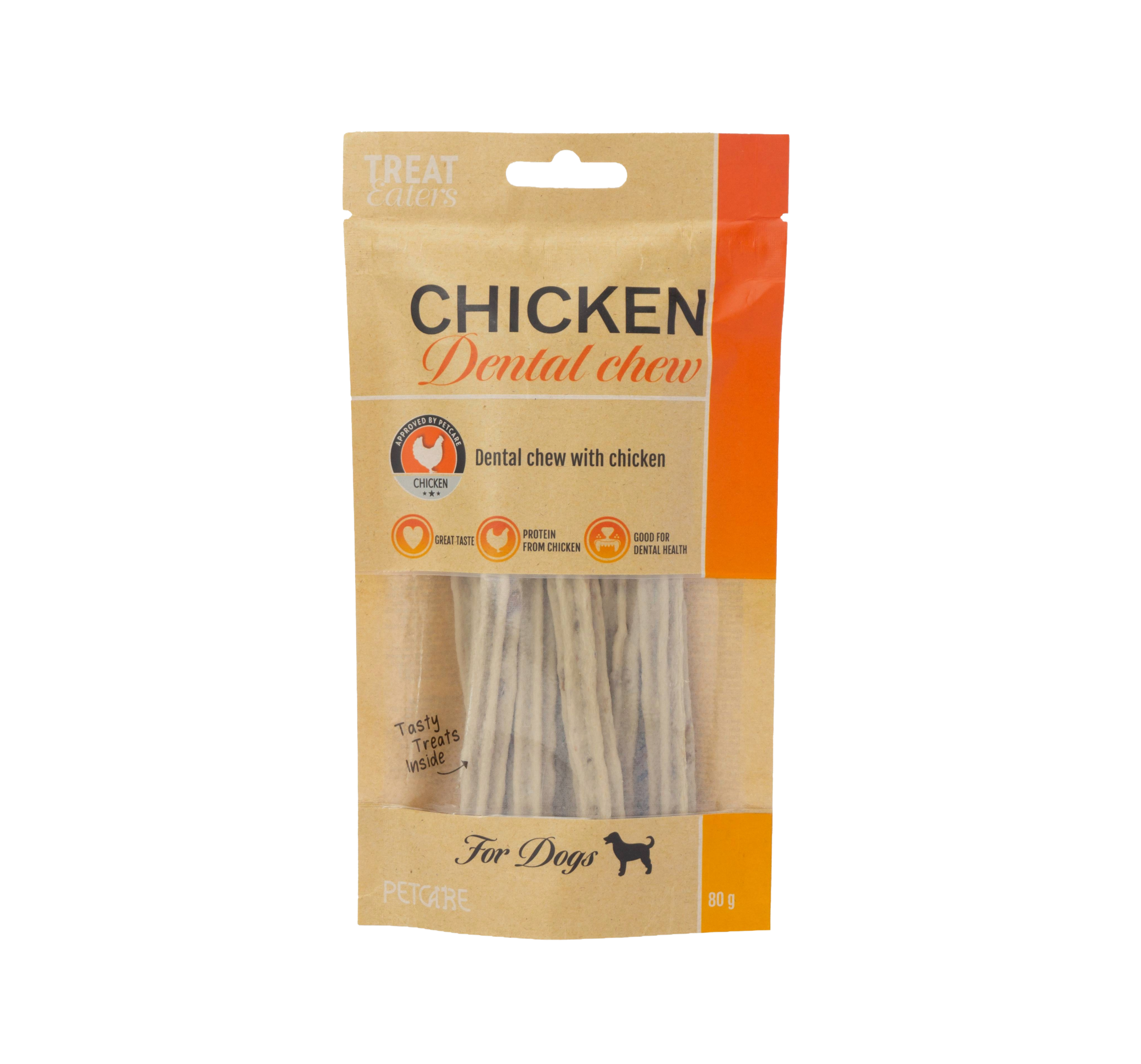 Treat Eaters Dental Chews – Tandplejende godbidder til hunde 80 g