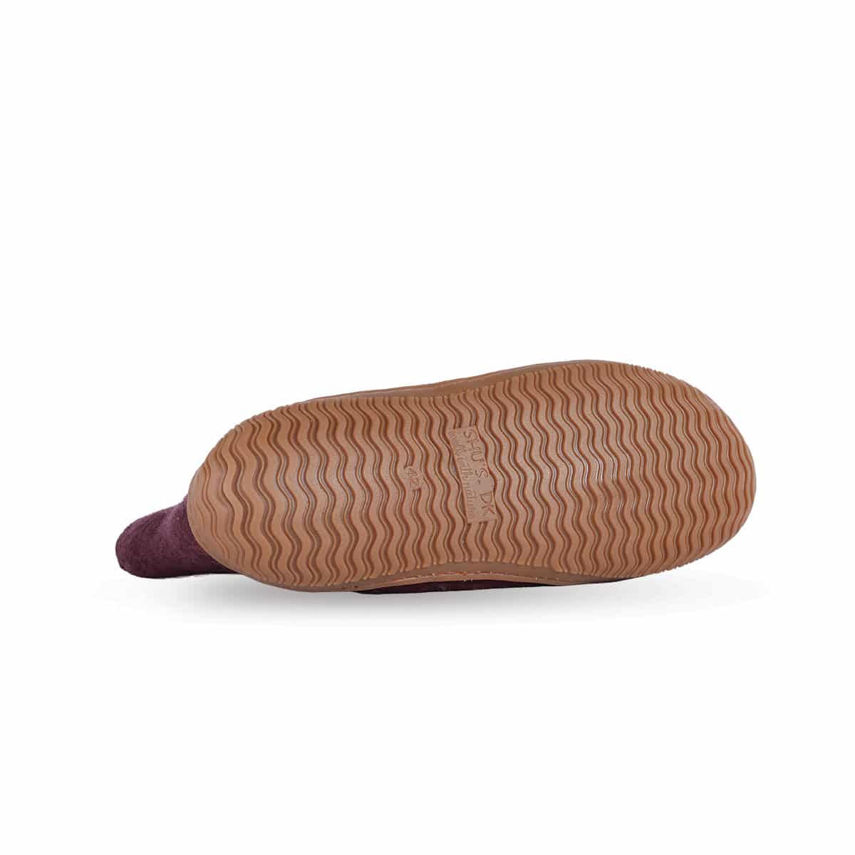 Uldstøvle (100% ren uld) - Model Lilla m/Gummisål - Dansk Design fra SHUS