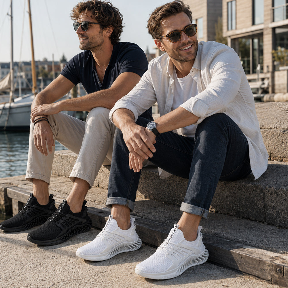 Sneakers – lette og åndbare med sporty komfort til både kvinder og mænd
