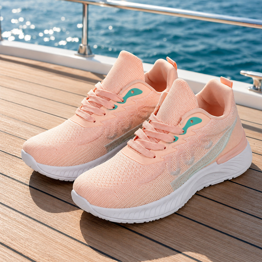 Sneakers til kvinder, med åndbare Flyknit overdel