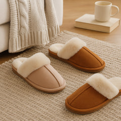 Hjemmesko – varme og bløde (Brun & Beige)