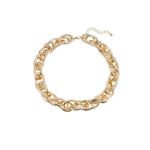 Armbånd, guldfarvet, dobbelt, justerbar