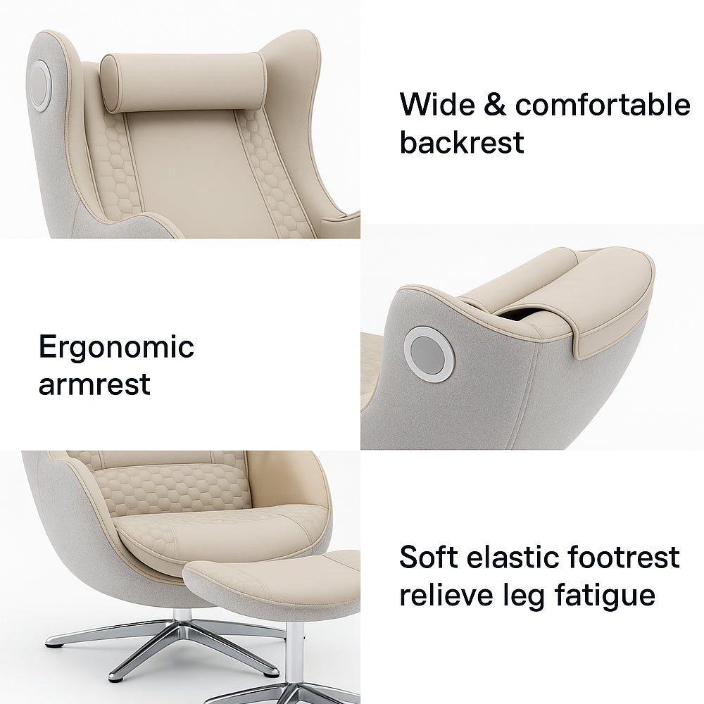 Massagestol 3D, SL-teknologi og Elegant komfort - Model BN-699