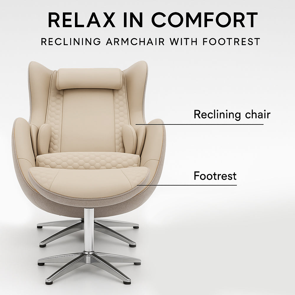 Massagestol 3D, SL-teknologi og Elegant komfort - Model BN-699