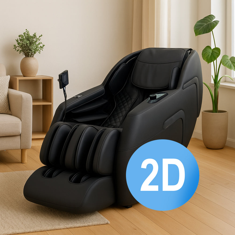 Massagestol 2D - med SL-teknologi, lufttryksmassage, varmeterapi og Zero Gravity - Model 988