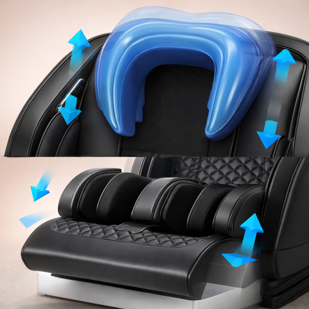 Luksus Massagestol – med Zero Gravity, varme og fuld kropsmassage - model 988E