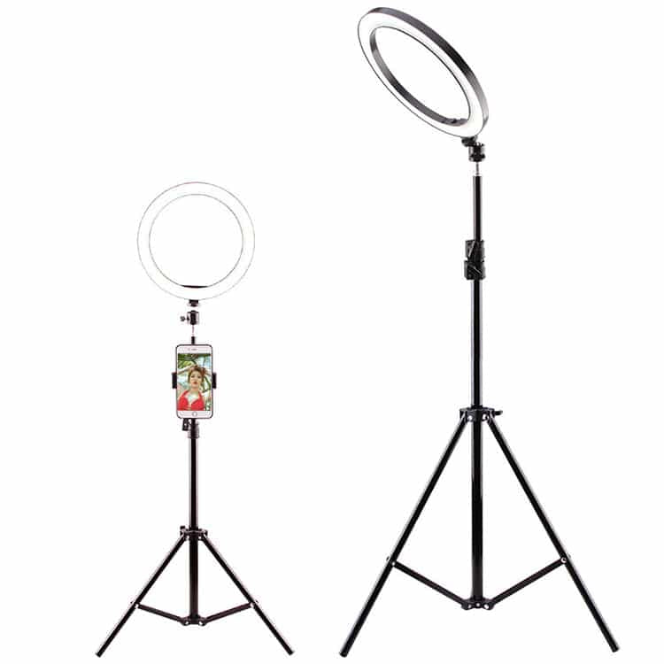 Ring light til Youtube og TikTok med Selfie Stativ/TriPod