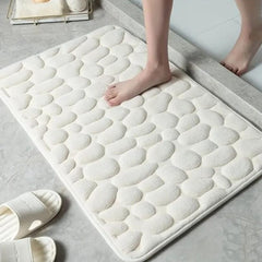 Absorberende Bademåtte med Skridsikker Bund