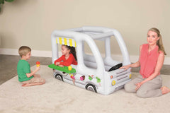 Oppustelig is bil med is og kugler fra Bestway