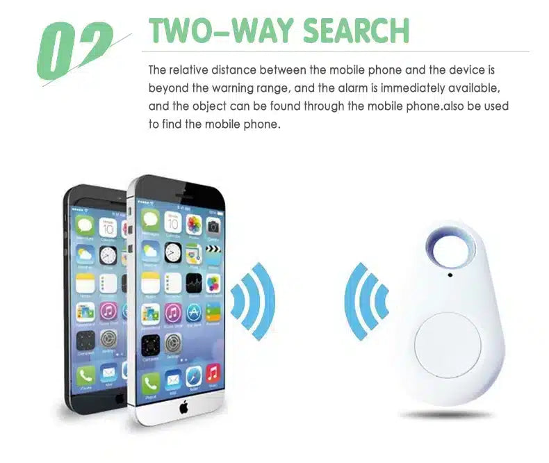 Nøglefinder Bluetooth iTag Tracker - til iPhone eller Android