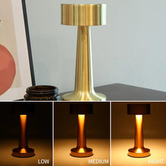 Bordlampe LED m/touch & genopladelig funktion