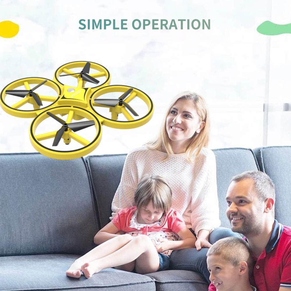 Drone håndstyret Quadcopter (Gyro &amp; LED)
