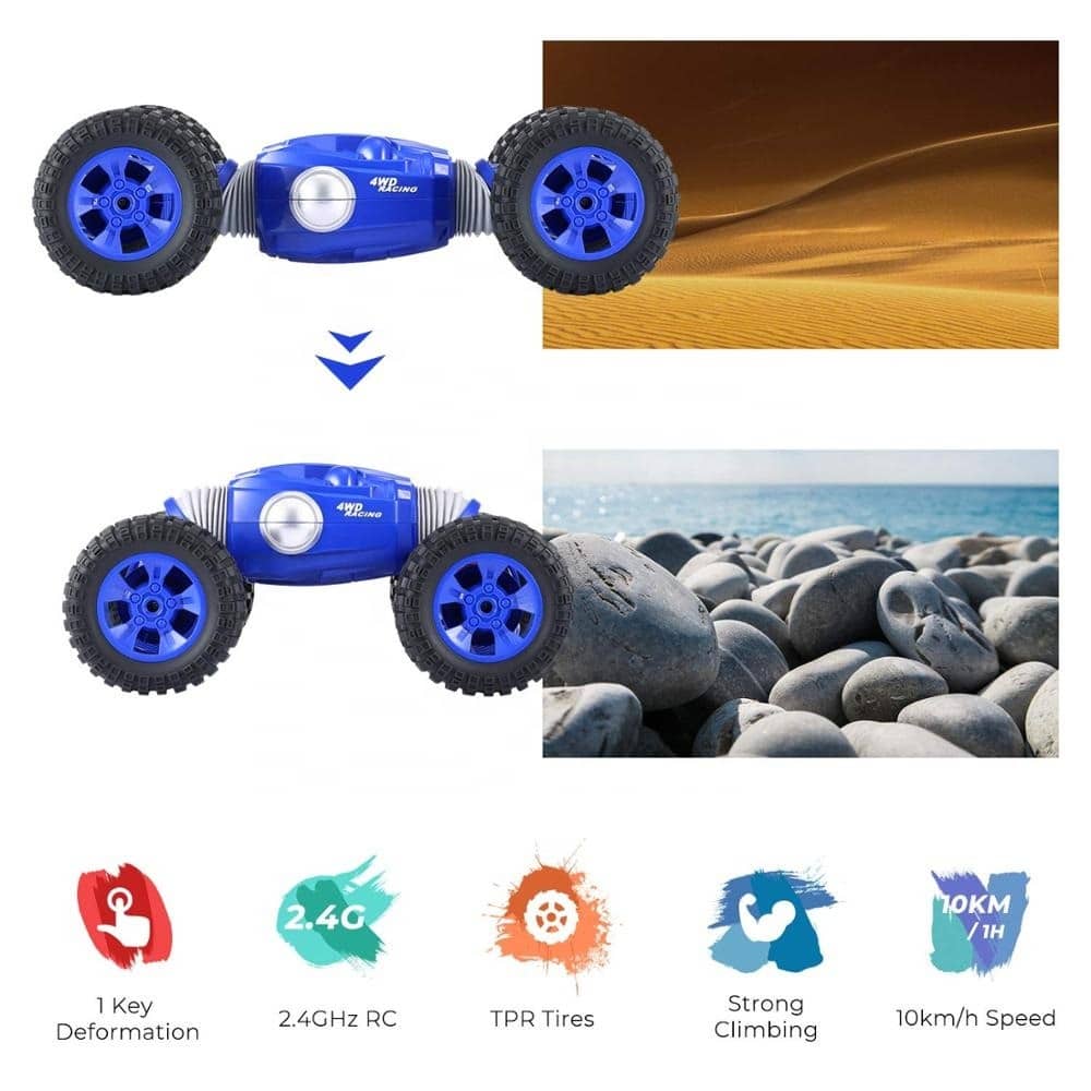 Fjernstyret Buggy Climber 4-hjuls træk