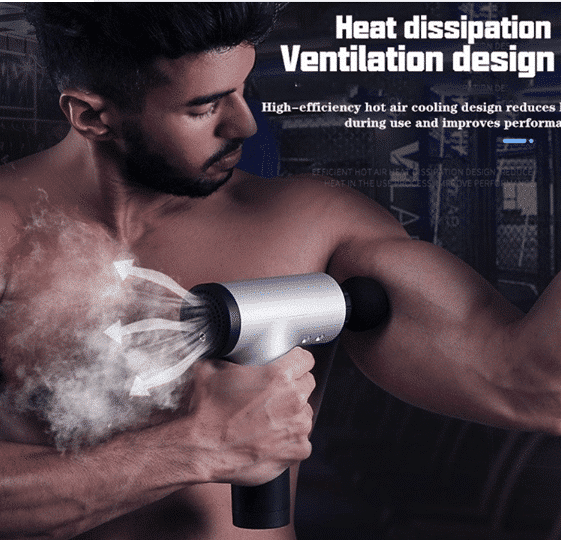 Massage pistol til dybtgående vibrationsmassage