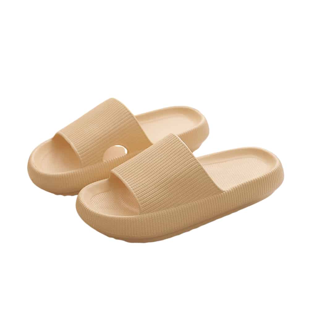 Slippers / Tøfler - Bløde &amp; Skridsikre i flere flotte farver (kendt som Happy Flops)