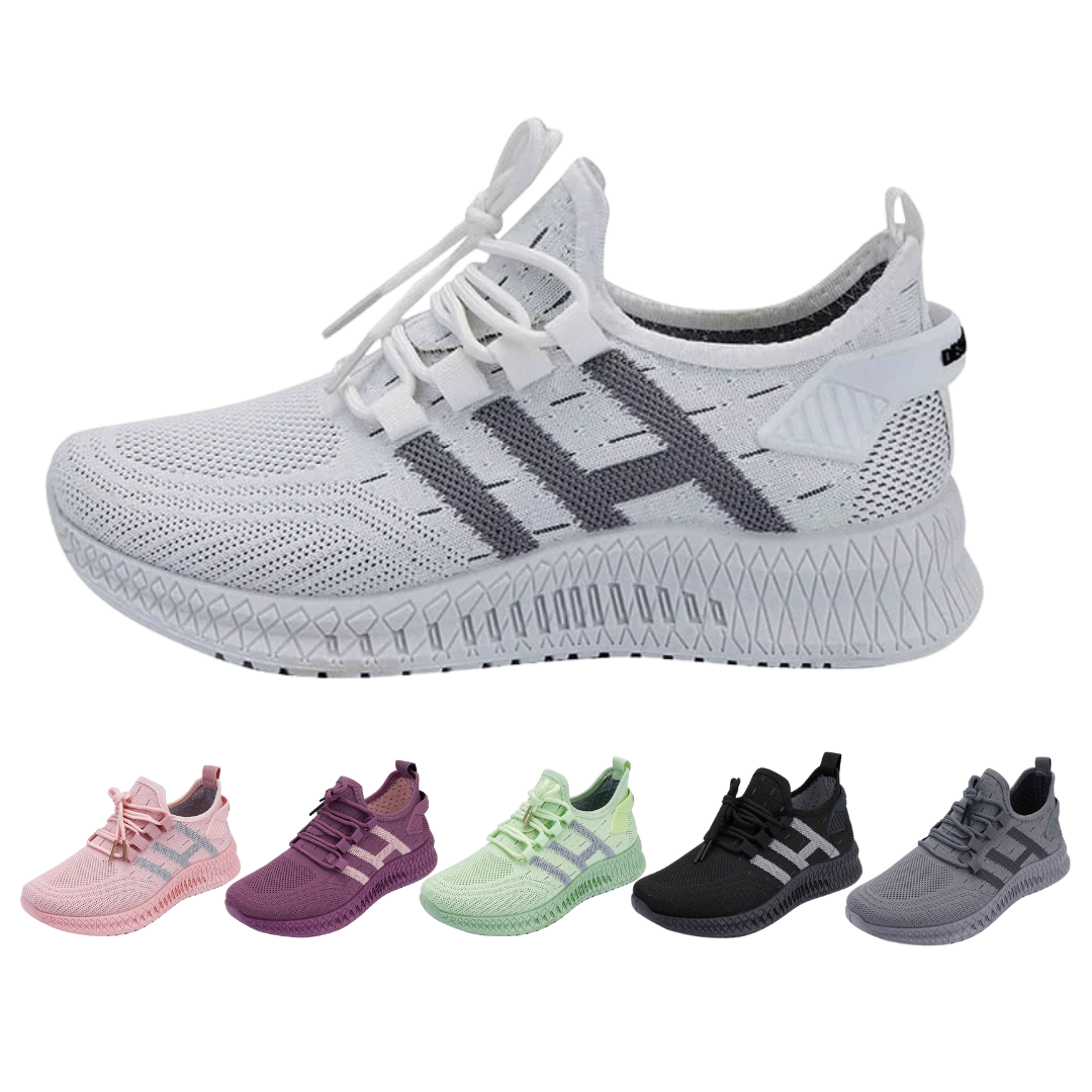 Løbesko/Sneakers til kvinder, åndbare og med optimal støddæmpning