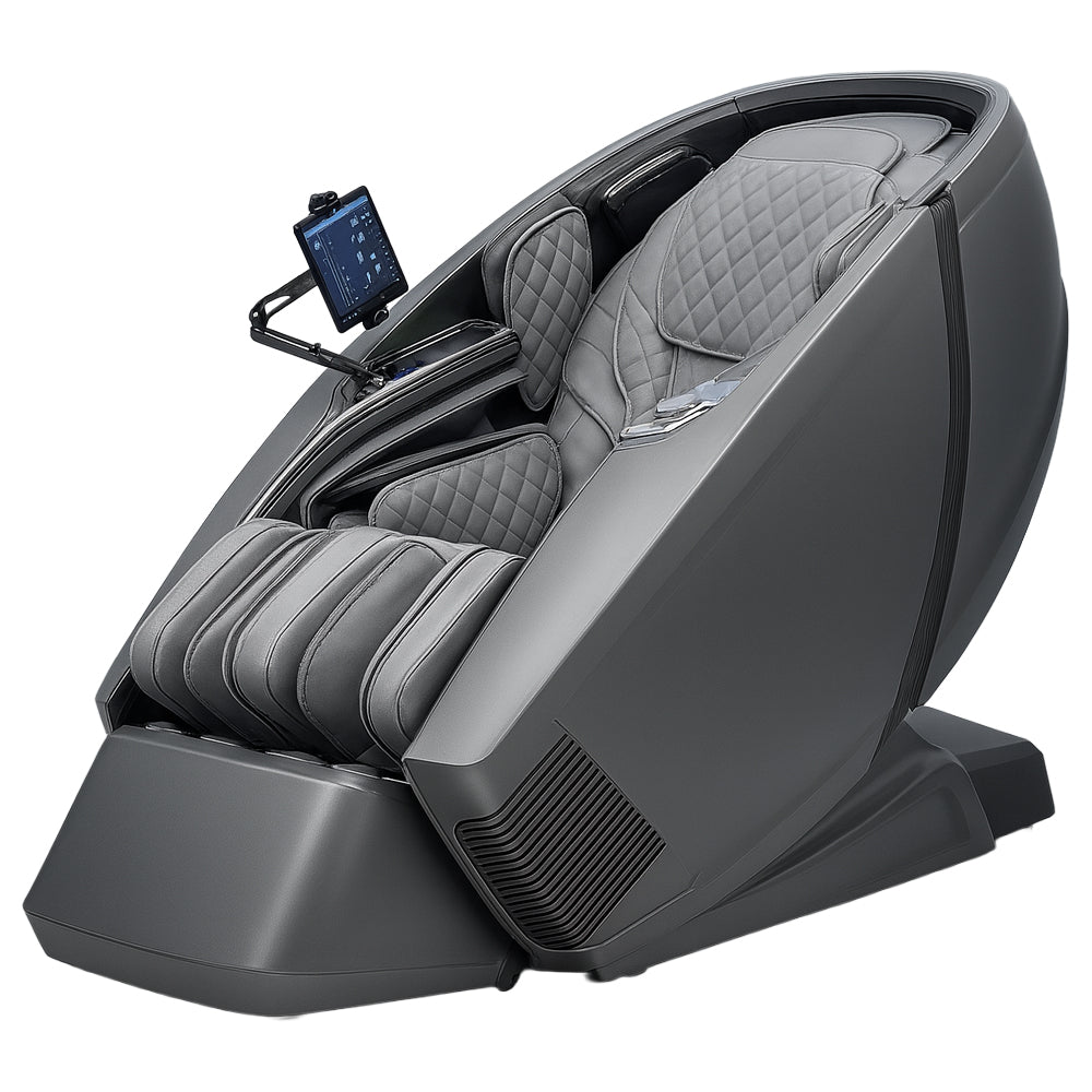 Massagestol 4D Lux Pro Edition med SL-skinne, AI-styring og varme - Model 988F6