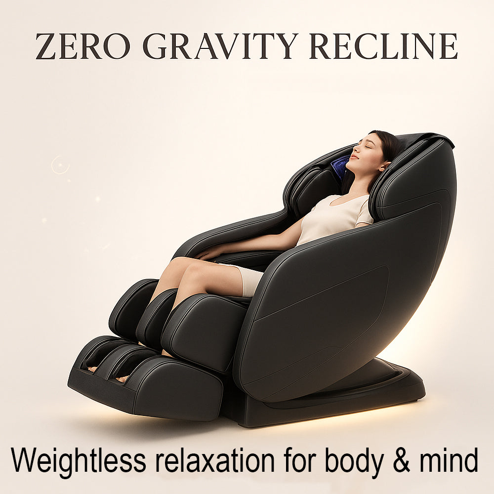 Massagestol 8D - Zero Gravity og Varmeterapi - Model S9C