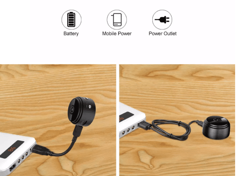 Overvågnings Mini HD-kamera