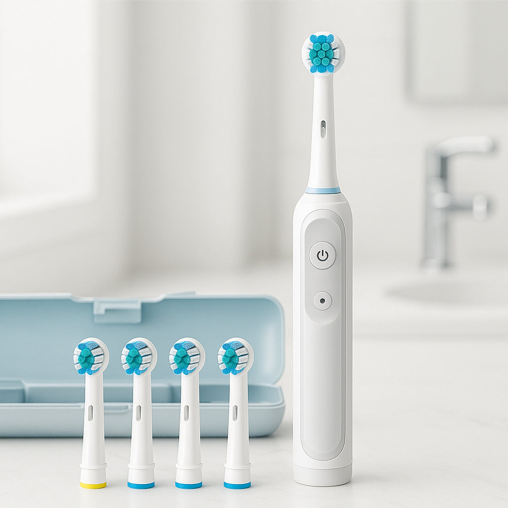 4 stk. tandbørstehoveder til Oral-B