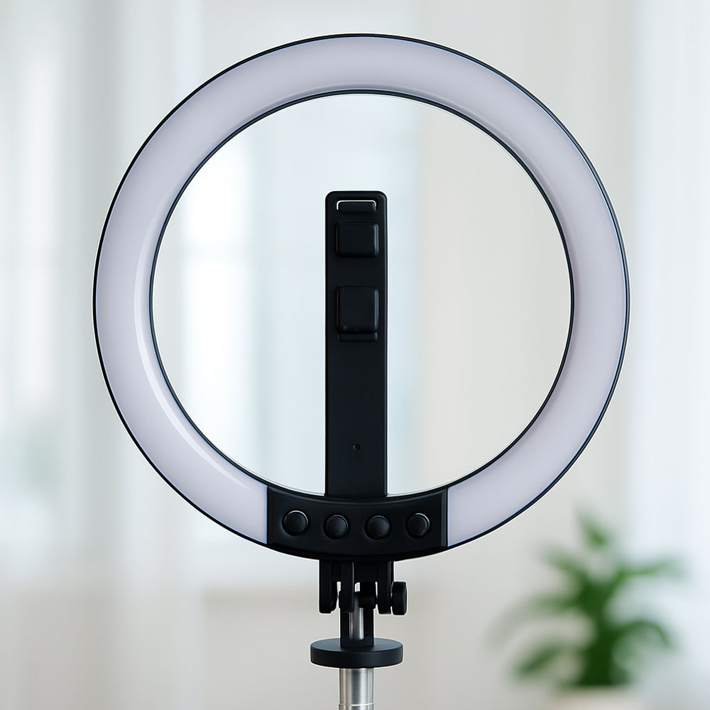 Ring Light med remote & stativ – 3 farvetemperaturer – P220-Q
