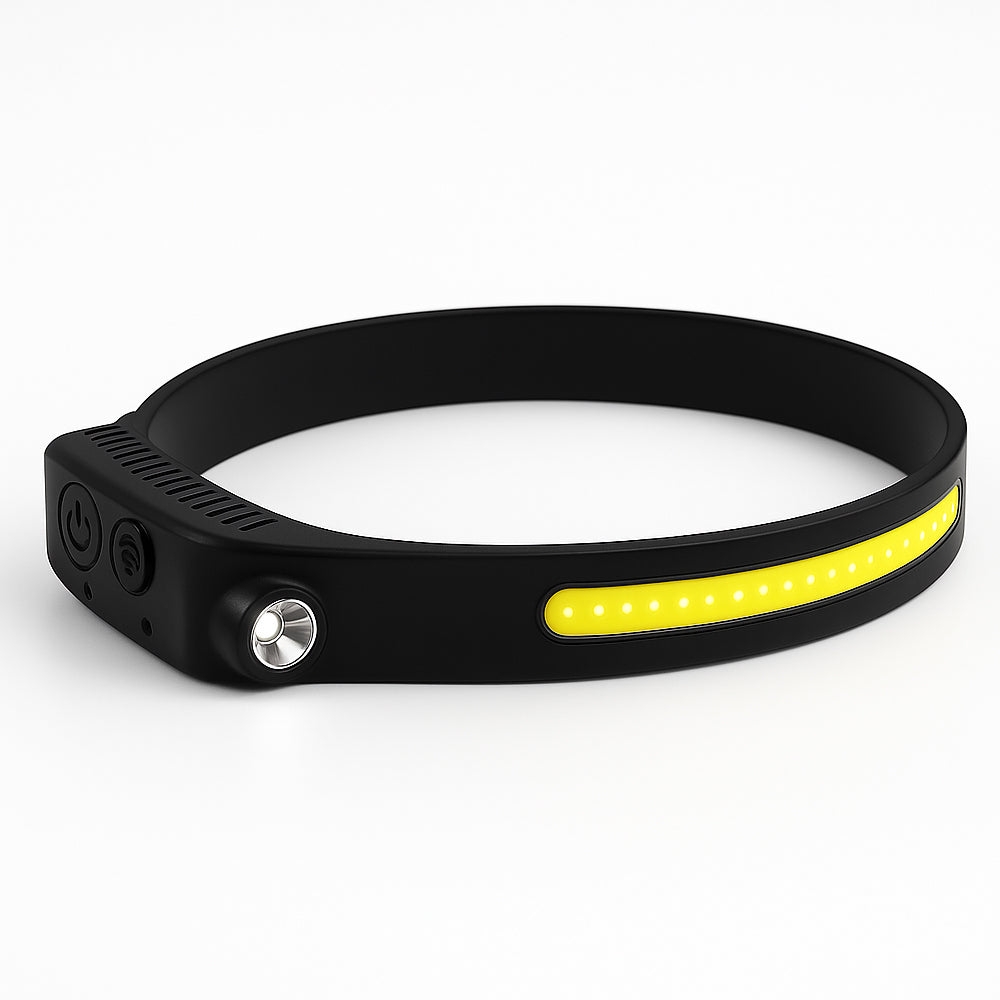 Pandelampe m/COB lys - 330 lumen, vandafvisende - 5 lysfunktioner