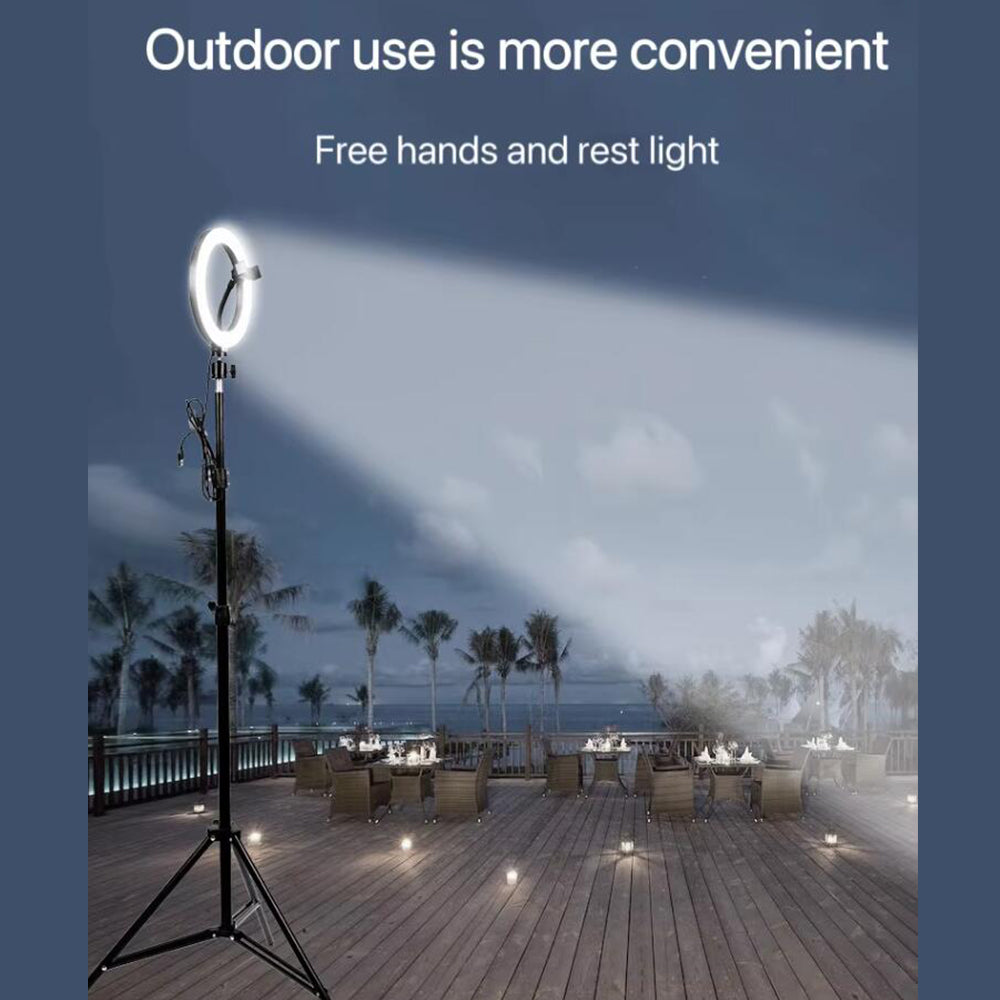 LED Ring Light – Perfekt Lys til Makeup, Livestreaming og Fotografi!