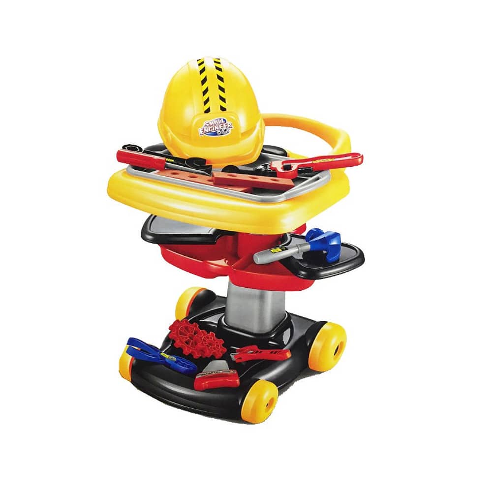 Trolley med værktøjsbord (24 dele)