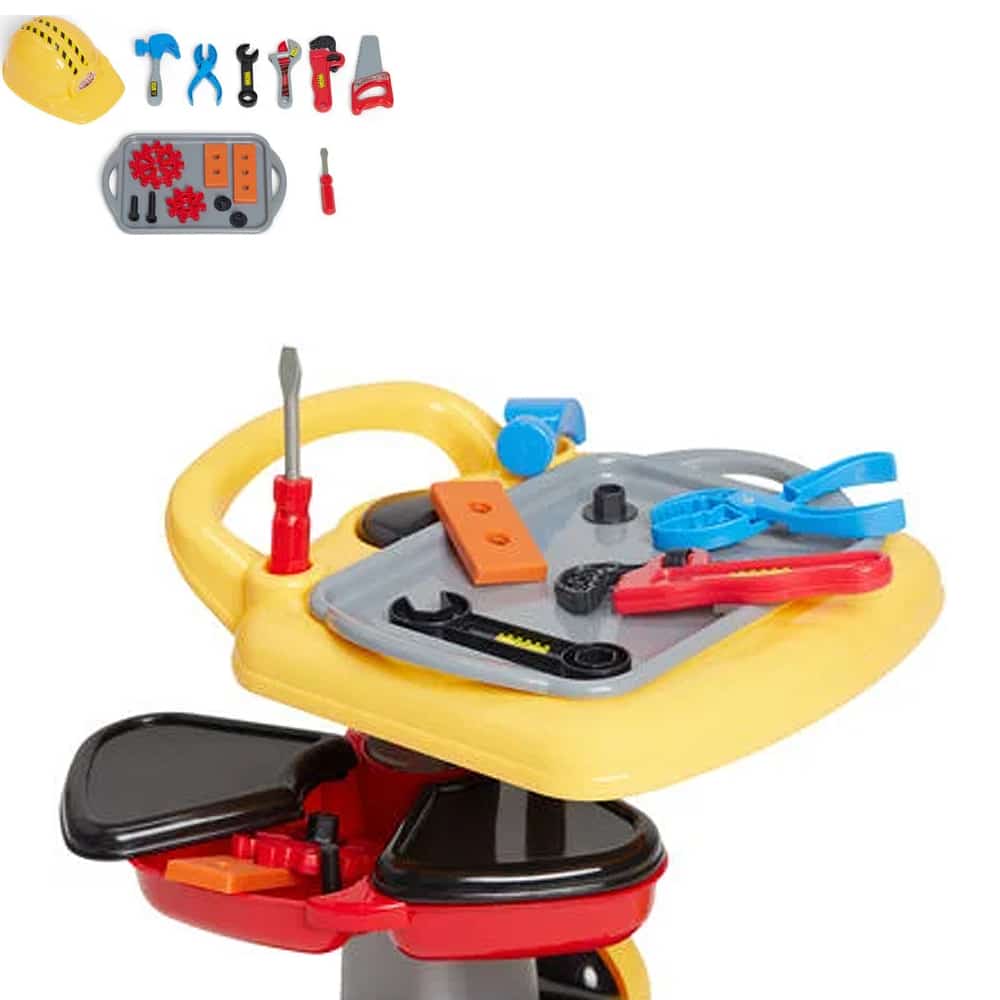 Trolley med værktøjsbord (24 dele)