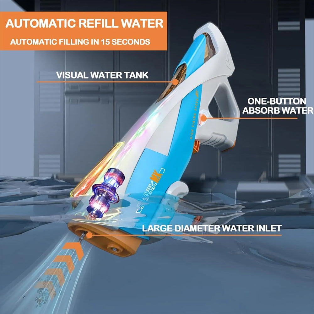 Elektrisk Vandpistol – SHARK MK - Automatisk Action med Stil