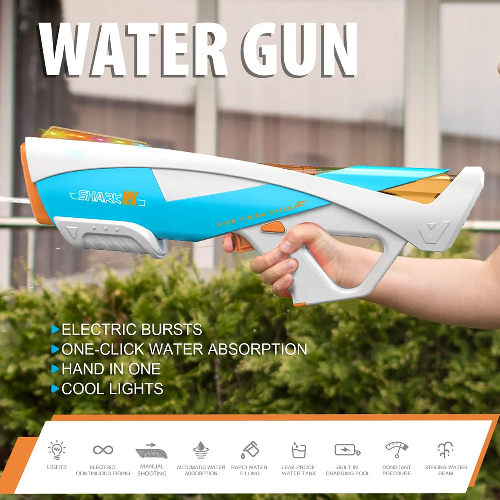 Elektrisk Vandpistol – SHARK MK - Automatisk Action med Stil